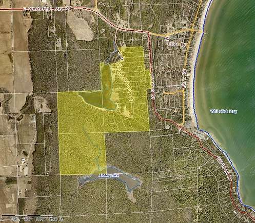 146 Acres of Recreational Land with Home for Sale in Sturgeon Bay, Wisconsin