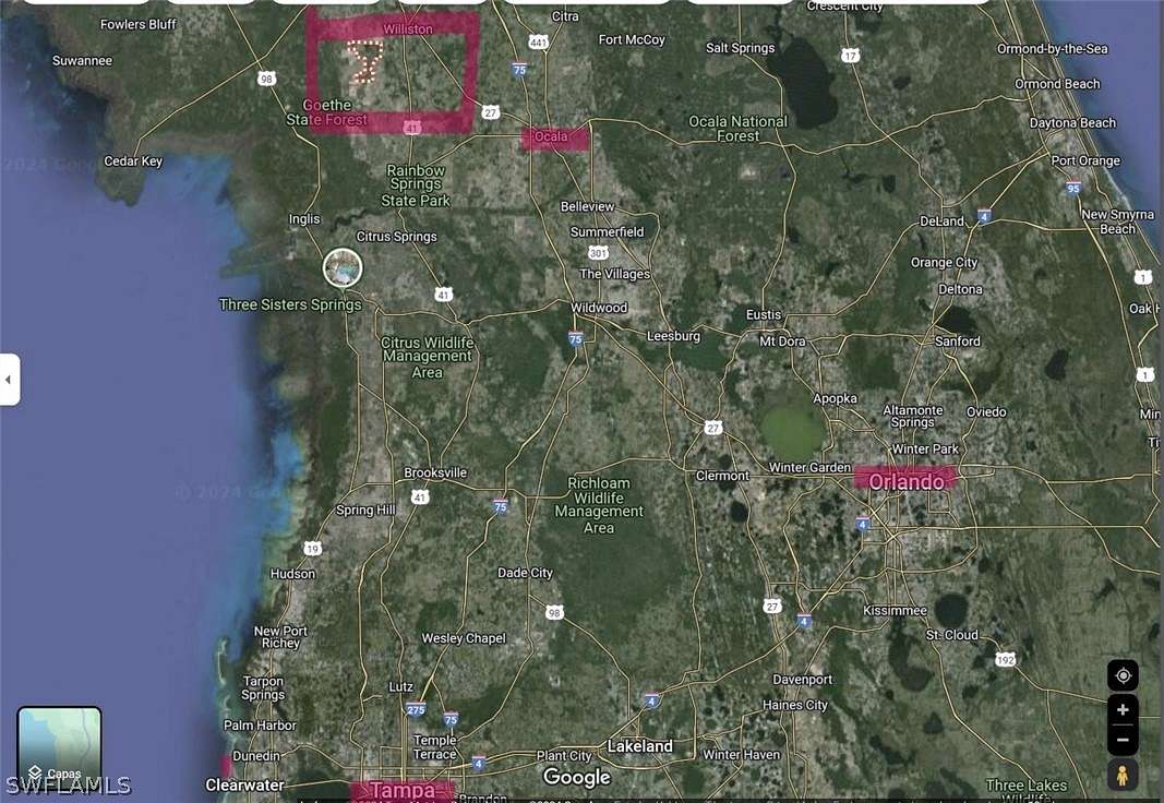 1 Acre of Land for Sale in Bronson, Florida