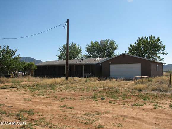 10 Acres of Residential Land with Home for Sale in Cochise, Arizona