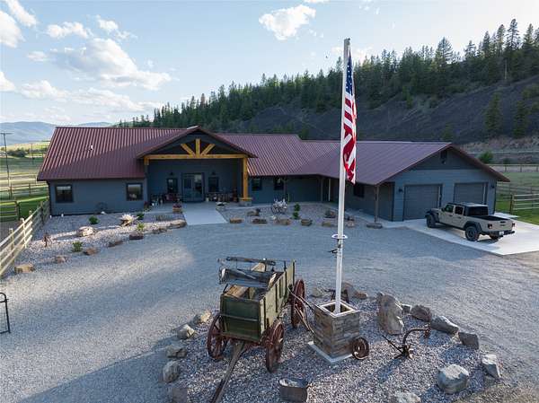 68.3 Acres of Agricultural Land with Home for Sale in Plains, Montana