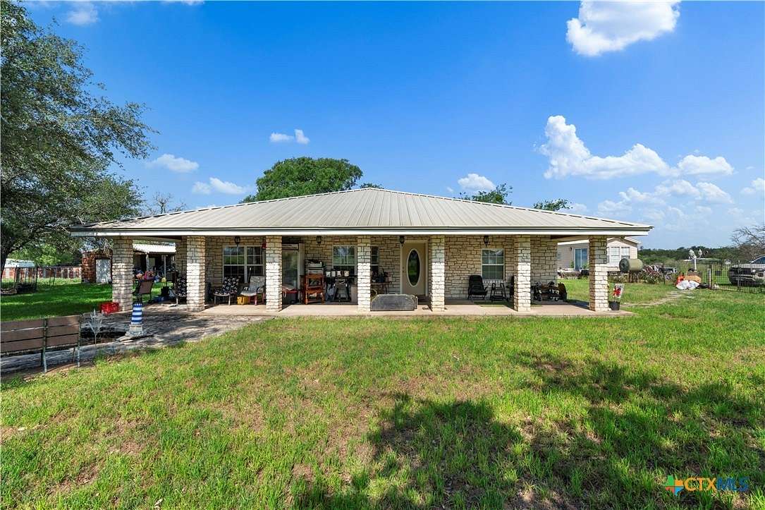 12.792 Acres of Land with Home for Sale in Kempner, Texas