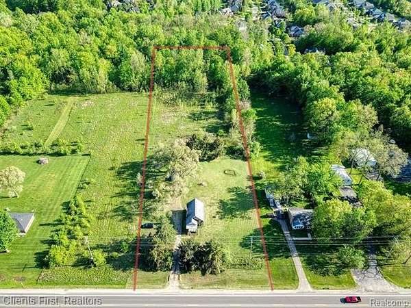 2.3 Acres of Land with Home for Sale in Canton, Michigan