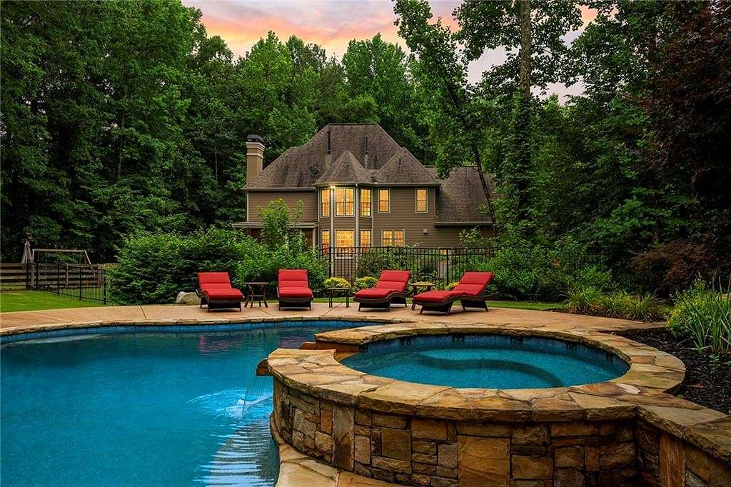 4.78 Acres of Residential Land with Home for Sale in Alpharetta, Georgia