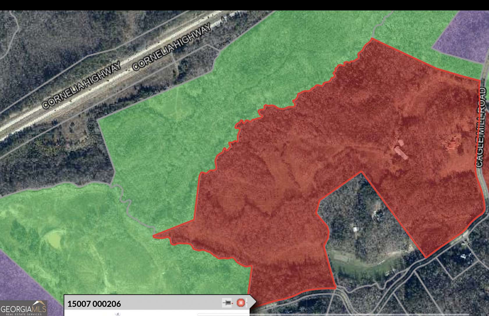 86.09 Acres of Land for Sale in Lula, Georgia