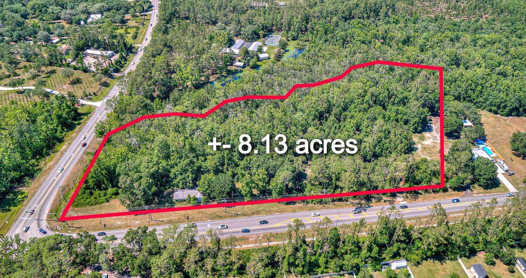 8.13 Acres of Commercial Land for Sale in St. Augustine, Florida