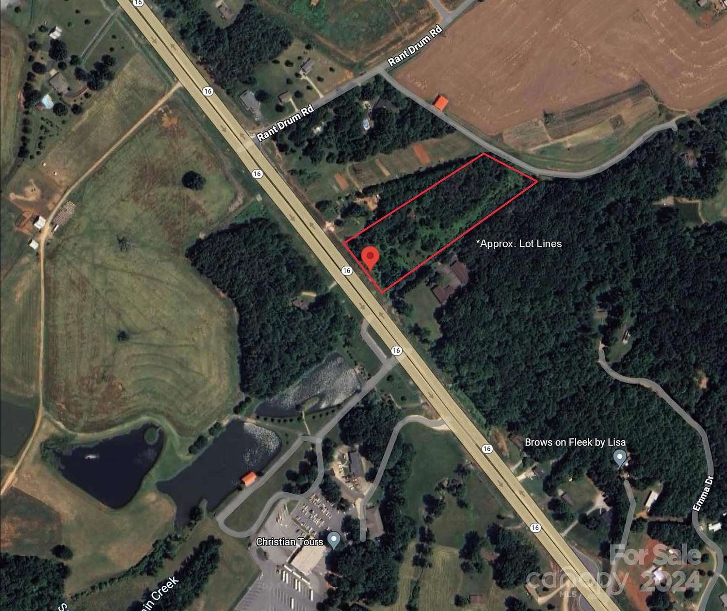 5.4 Acres of Residential Land for Sale in Maiden, North Carolina
