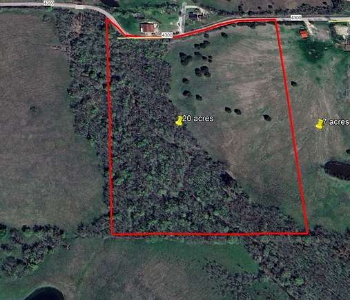 20 Acres of Land for Sale in Greenville, Texas