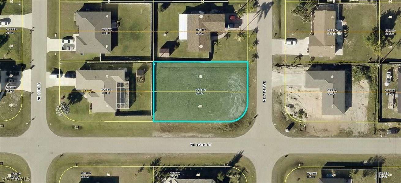 0.226 Acres of Residential Land for Sale in Cape Coral, Florida