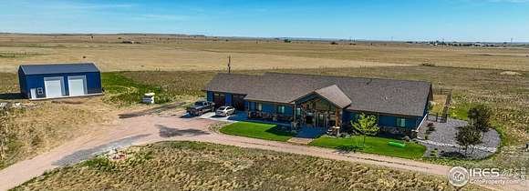 56.2 Acres of Agricultural Land with Home for Sale in Nunn, Colorado