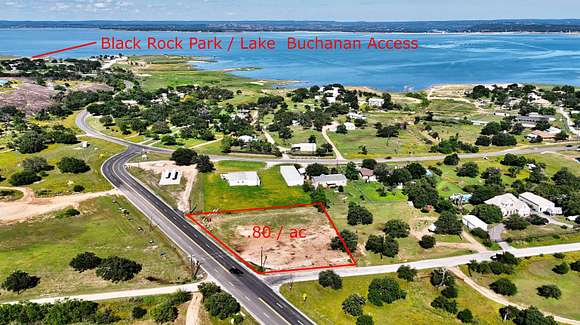 0.8 Acres of Commercial Land for Sale in Buchanan Dam, Texas