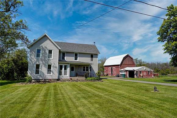 21.7 Acres of Land with Home for Sale in Hamlin, New York