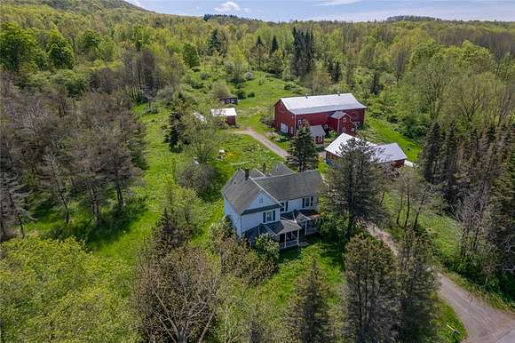 338 Acres of Agricultural Land with Home for Sale in Kortright Town, New York