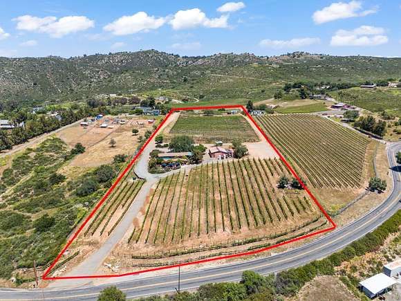 8.3 Acres of Land for Sale in Ramona, California