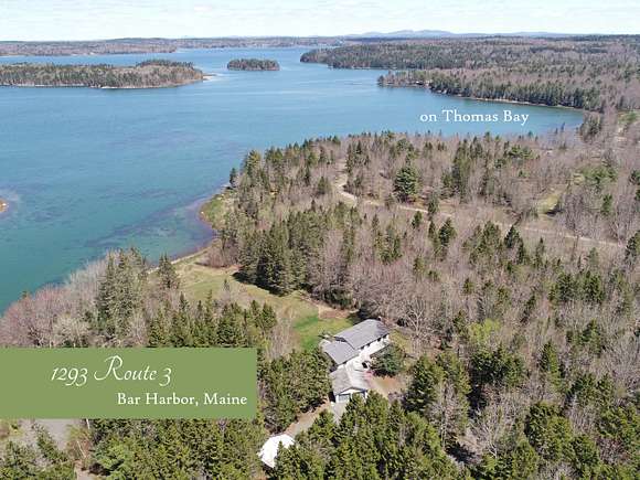 5.8 Acres of Residential Land with Home for Sale in Bar Harbor, Maine