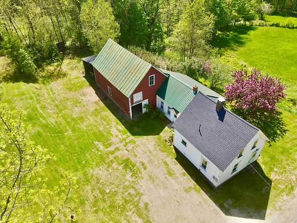 2.5 Acres of Residential Land with Home for Sale in Temple, Maine