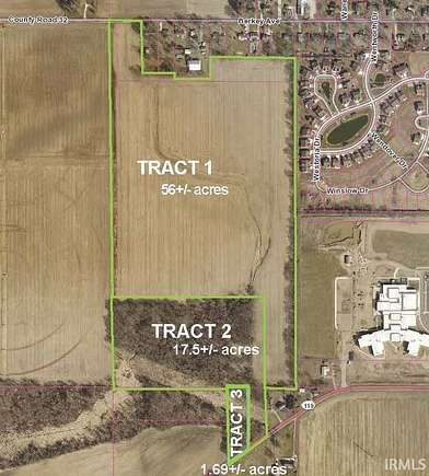 Recreational Land & Farm for Auction in Goshen, Indiana