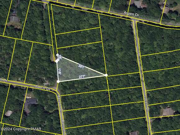 0.49 Acres of Residential Land for Sale in Albrightsville, Pennsylvania