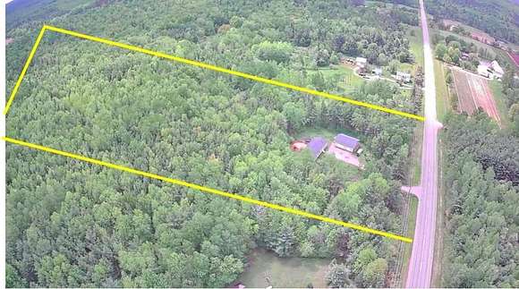 13.1 Acres of Land with Home for Sale in Mosinee, Wisconsin