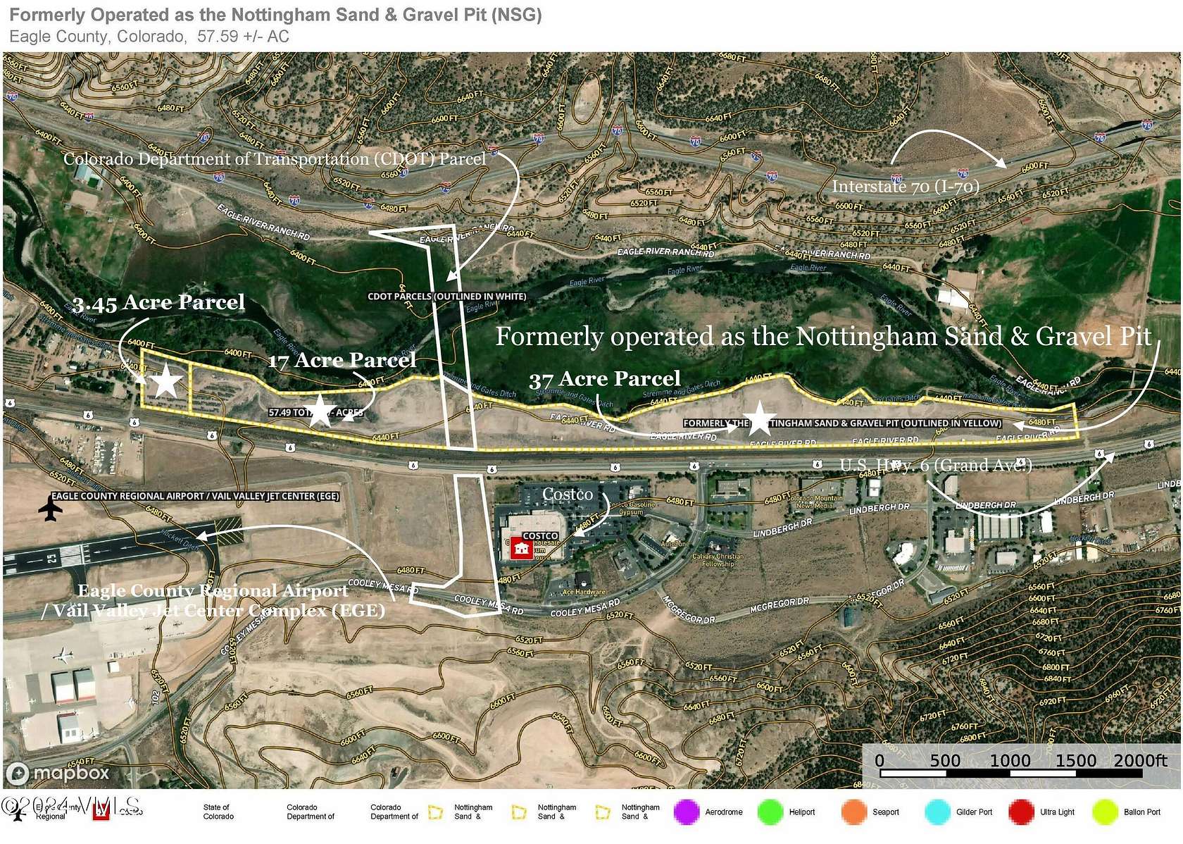 57.49 Acres of Land for Sale in Gypsum, Colorado