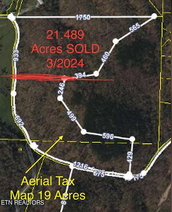 19 Acres of Land for Sale in Kingston, Tennessee