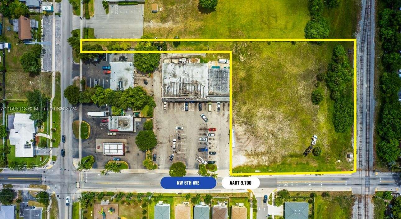 1.2 Acres of Commercial Land for Lease in Pompano Beach, Florida