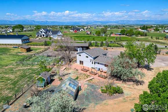 3.8 Acres of Residential Land with Home for Sale in Erie, Colorado