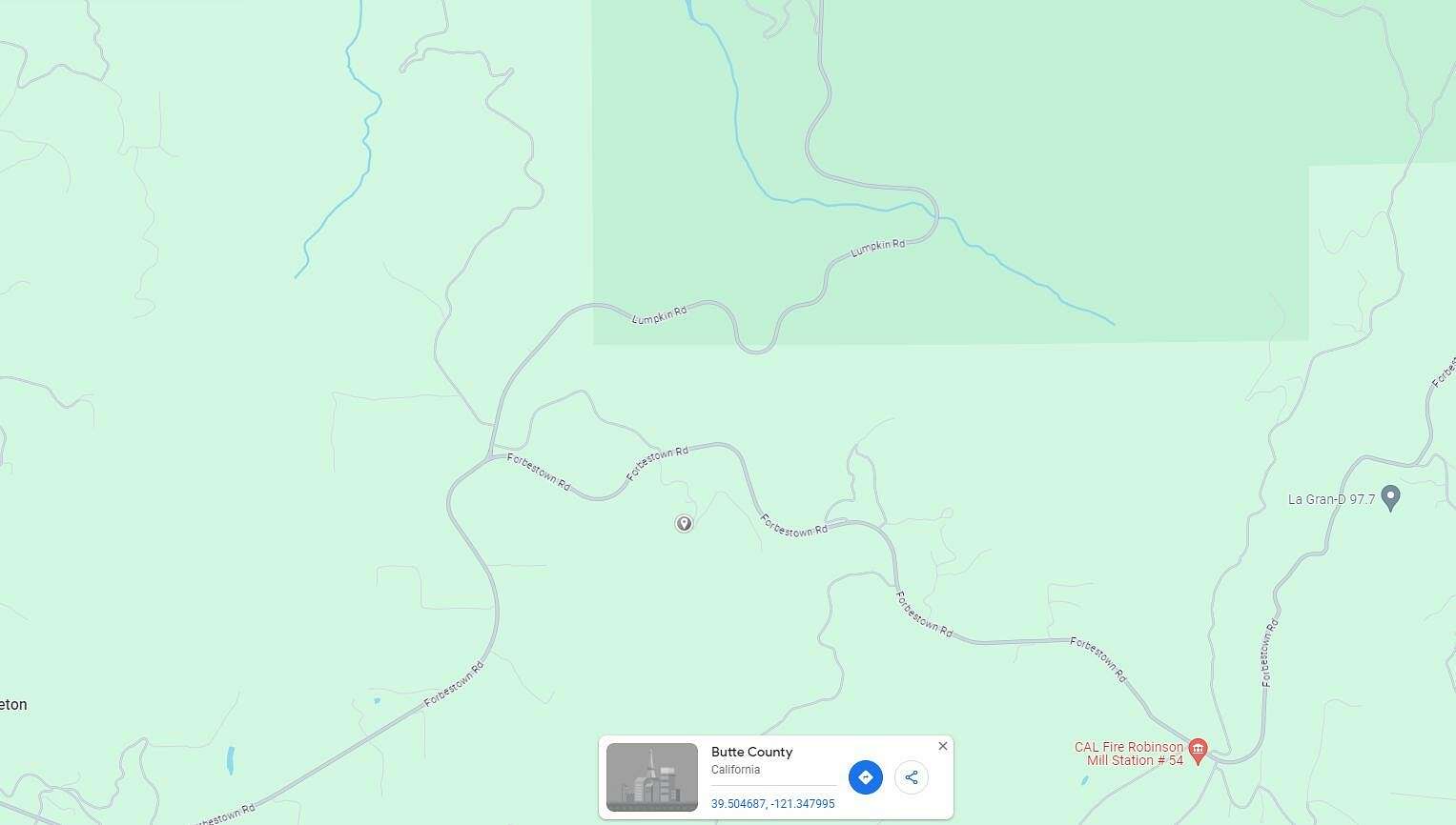 6.75 Acres of Land for Sale in Oroville, California