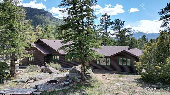 2.4 Acres of Residential Land with Home for Sale in Estes Park, Colorado