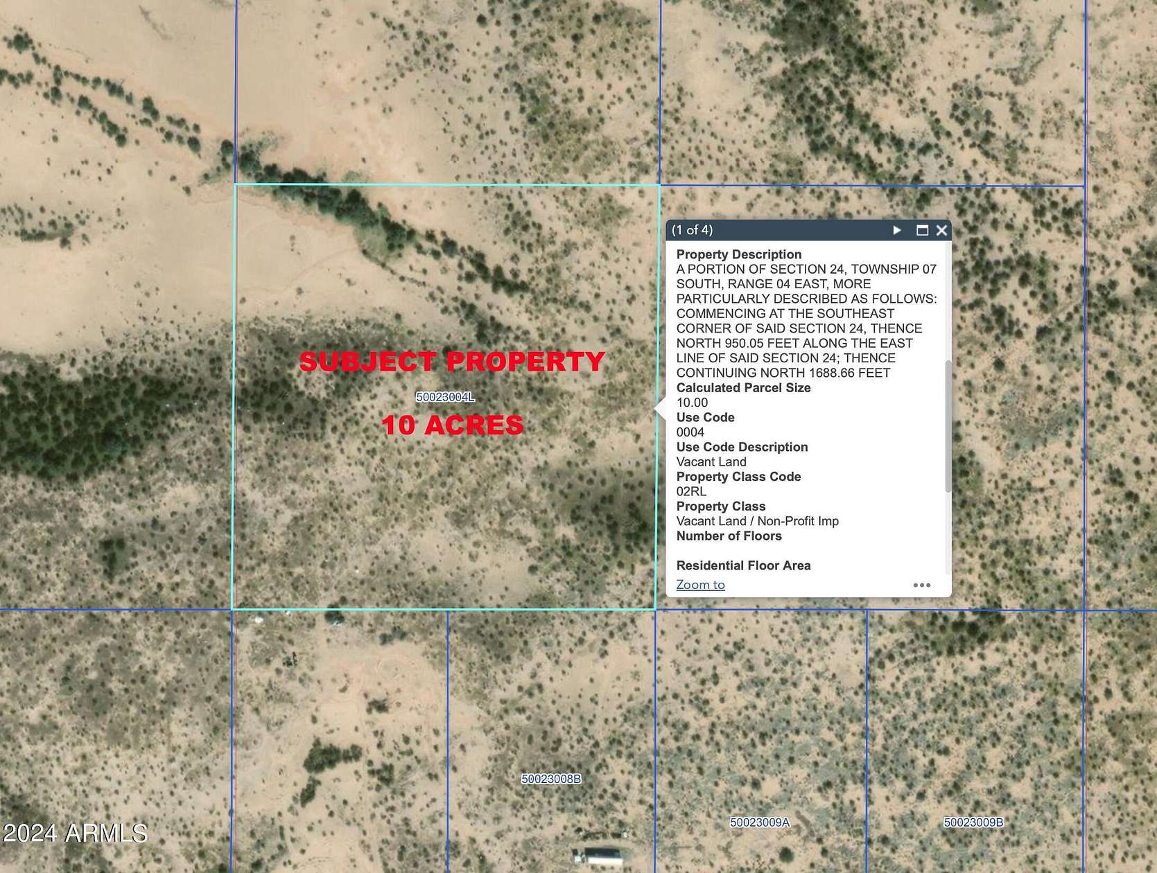 10 Acres of Land for Sale in Casa Grande, Arizona