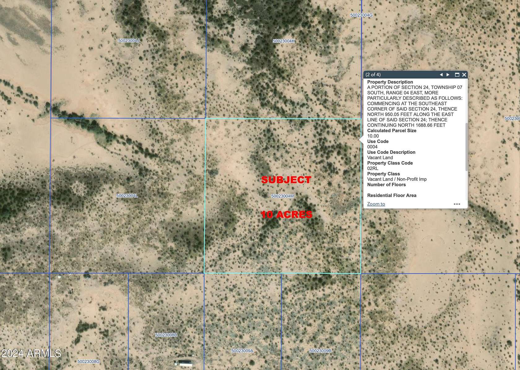 10 Acres of Land for Sale in Casa Grande, Arizona
