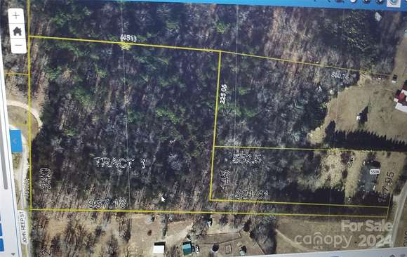 4.45 Acres of Land for Sale in Morganton, North Carolina