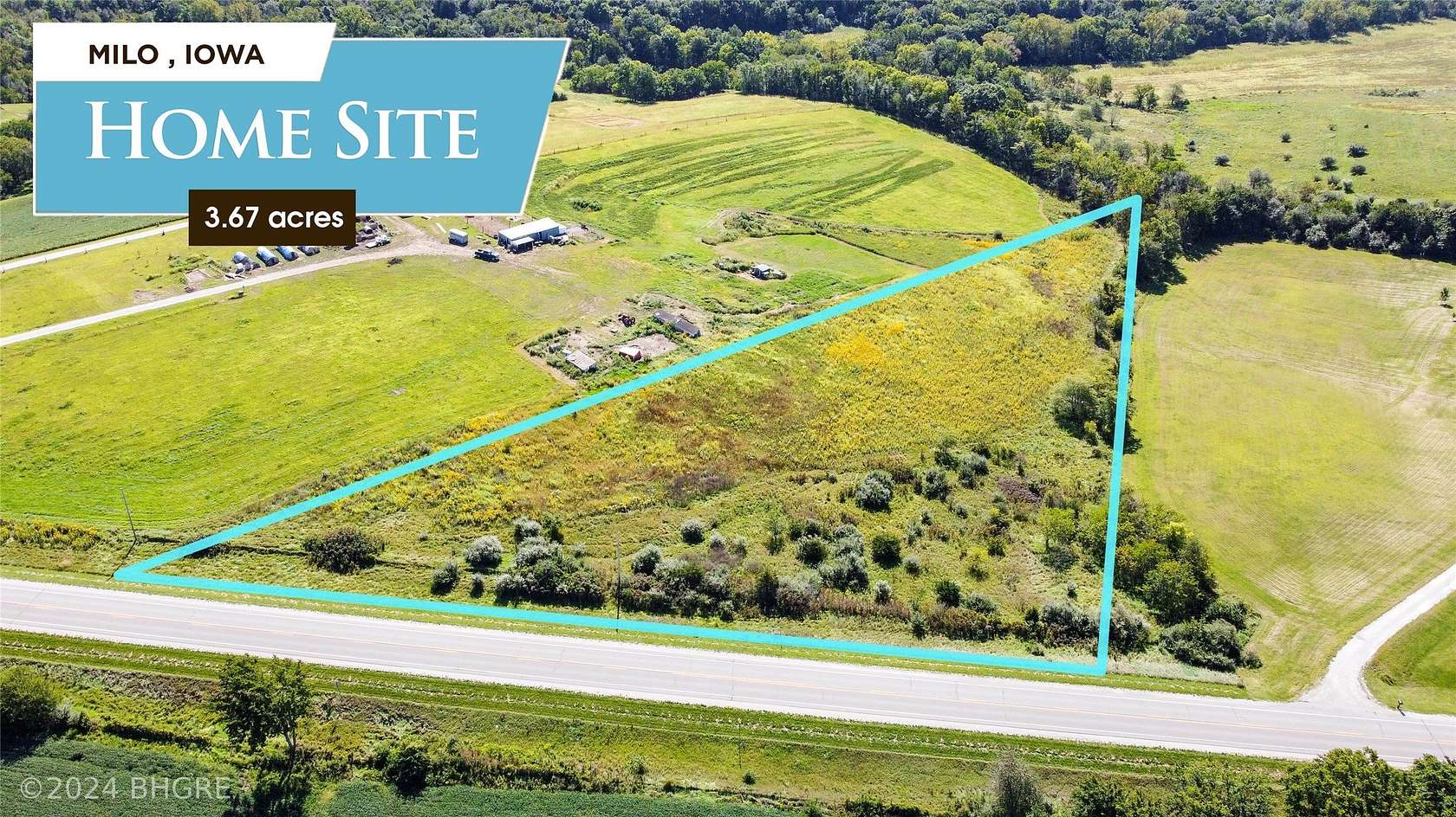 3.67 Acres of Residential Land for Sale in Milo, Iowa