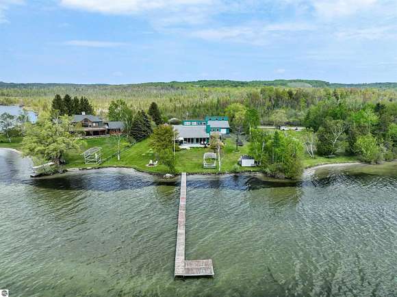 10.3 Acres of Recreational Land with Home for Sale in Traverse City, Michigan