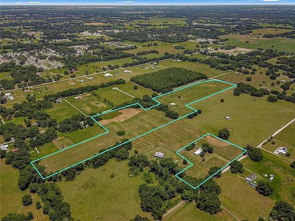 30.6 Acres of Land with Home for Sale in Webster, Florida