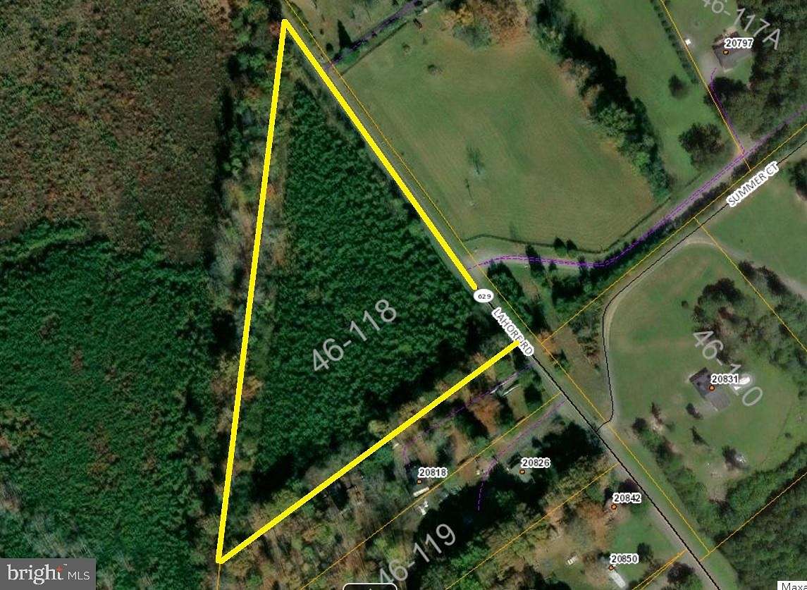 5 Acres of Land for Sale in Orange, Virginia