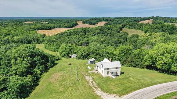 5.2 Acres of Residential Land with Home for Sale in Golden Eagle, Illinois