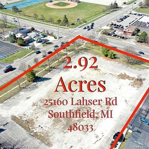 3 Acres of Commercial Land for Sale in Southfield, Michigan