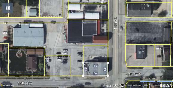 0.086 Acres of Commercial Land for Sale in Moline, Illinois
