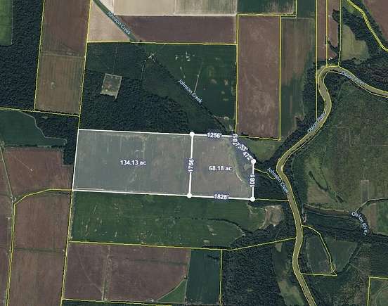 203 Acres of Agricultural Land for Sale in Ridgely, Tennessee