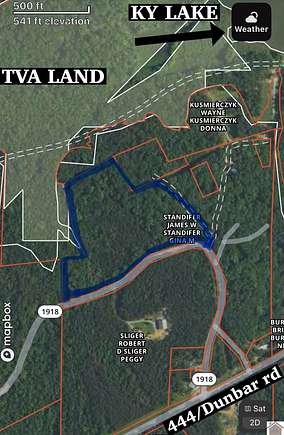 11.32 Acres of Land for Sale in Murray, Kentucky
