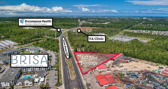2 Acres of Commercial Land for Sale in St. Augustine, Florida