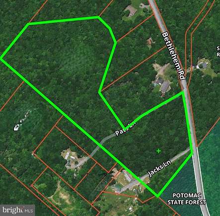 15.8 Acres of Land for Sale in Oakland, Maryland