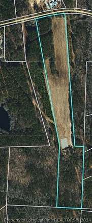 12.5 Acres of Land for Auction in Cameron, North Carolina