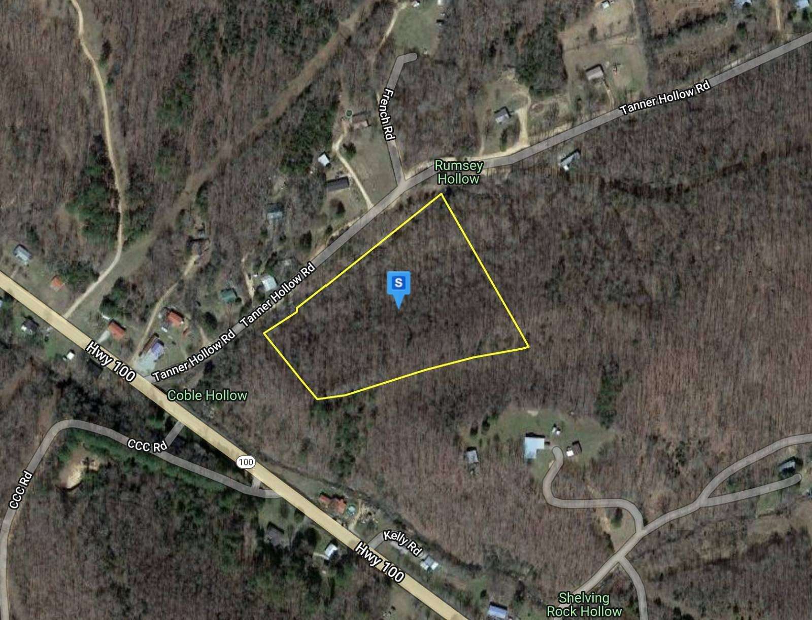 8 Acres of Residential Land for Sale in Pleasantville, Tennessee