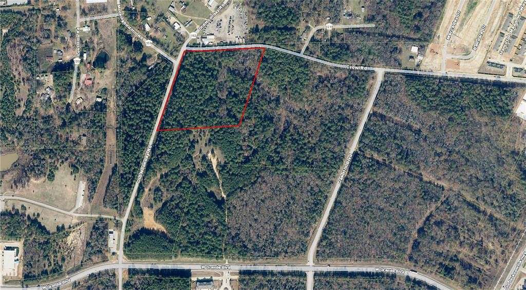 15 Acres of Commercial Land for Sale in Tyler, Texas