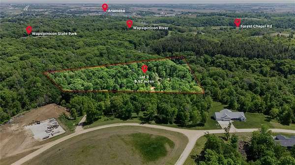 6 Acres of Land for Sale in Anamosa, Iowa