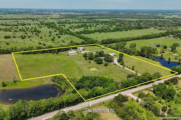 11.9 Acres of Land with Home for Auction in Andover, Kansas