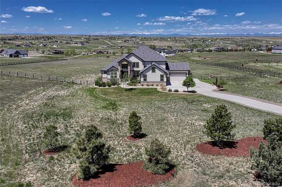 5 Acres of Residential Land with Home for Sale in Parker, Colorado