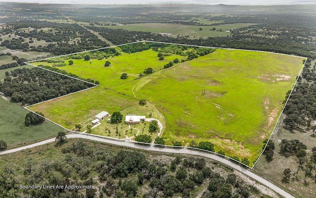 97.18 Acres of Land with Home for Sale in Stephenville, Texas