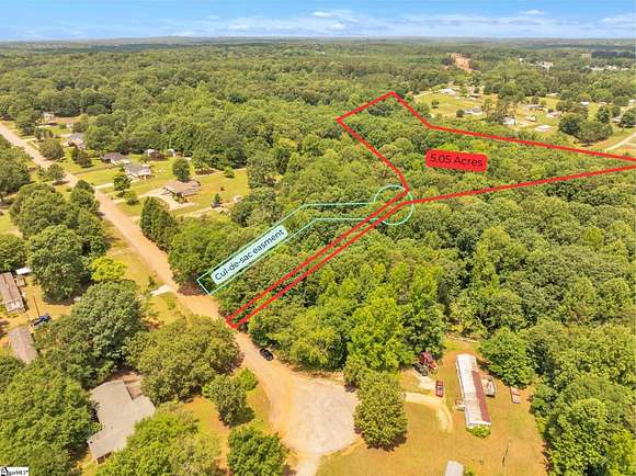 5.05 Acres of Residential Land for Sale in Inman, South Carolina